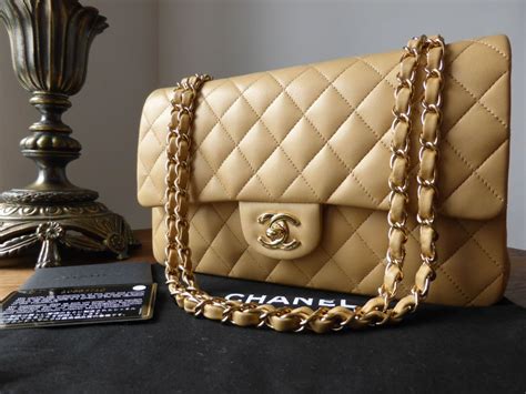 chanel classic bag medium beige|Chanel medium classic flap bag.